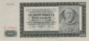 1000 Kronen 1942 ro.566d EA